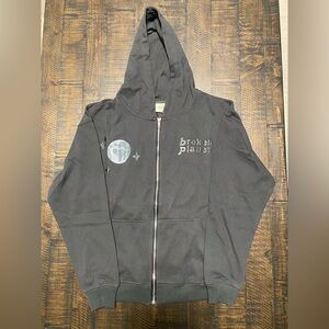 Broken Planet Zip Up Hoodie - Size small